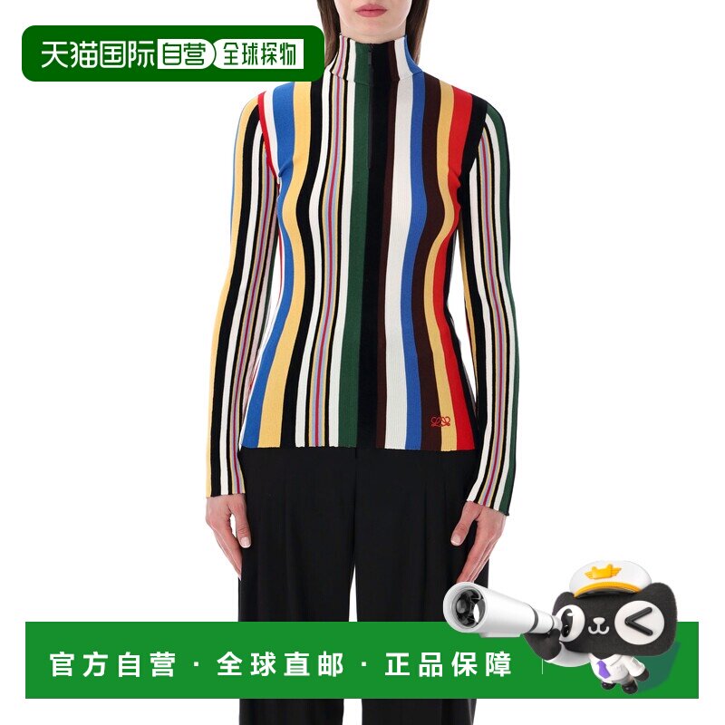 香港直邮LOEWE 女士衬衫 S540Y55K577316 SS2026 花色 高领长袖上