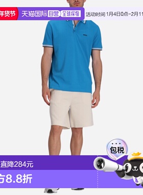 1h可退 香港直邮BOSS 波士 男士 50469055/443 POLO衫 50469055