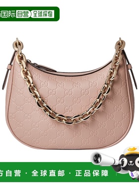 香港直邮26SS GG Emblem 中号古驰单肩包 Women