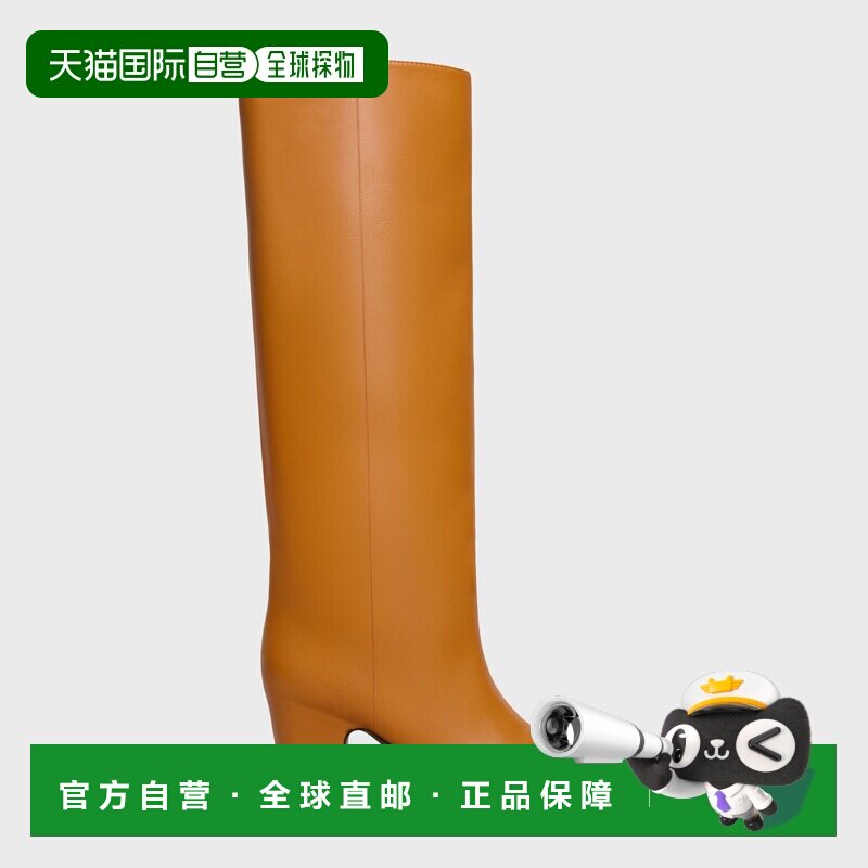 欧洲直邮CELINE (Chi) ICONIC - 小牛皮高筒靴短靴皮靴单鞋女靴