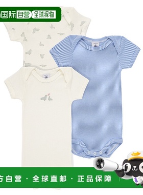 欧洲直邮Petit Bateau 小帆船 儿童装 春夏 包屁衣 3 BODIES US M