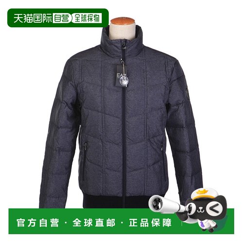 香港直邮EA7 Emporio Armani 徽标羽绒服 2715884A358高端流行休