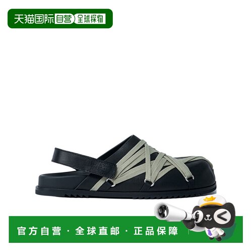 1h可退 香港直邮Rick Owens 露跟平底凉鞋 RP02E4817LOOW109