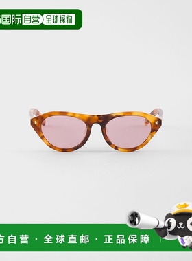 欧洲直邮PRADA (2025) 带有标志性金属牌匾的 Prada 太阳镜普拉达