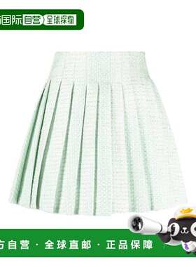 香港直邮Self-Portrait 圈圈百褶半身裙迷你裙裙子 RS24117SKBL