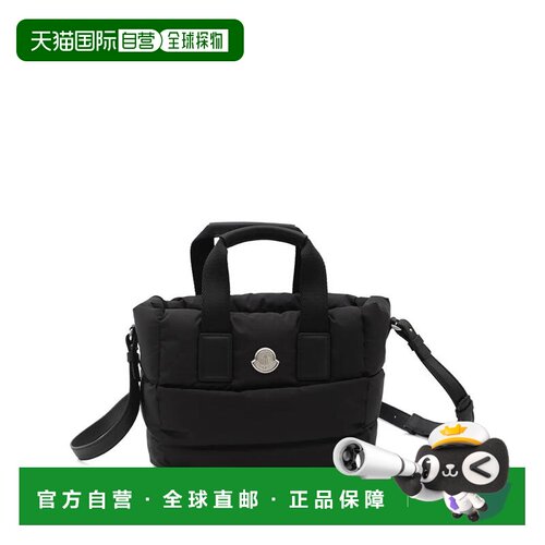 香港直邮Moncler 盟可睐 女士 WOMEN POLYAMIDE 黑色包包 5D00009