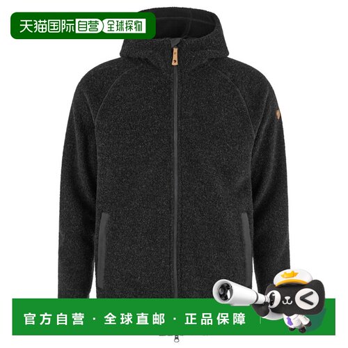 香港直邮FJALLRAVEN 男士抓绒衣 0057509DARKGREY【付后1h可退】