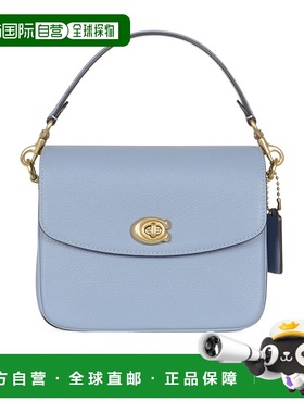 香港直邮Coach 翻盖单肩包 CV437b蔻驰手提包