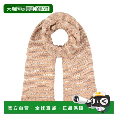 香港直邮MISSONI 米索尼 女士 Foulards 围巾 brown棕色 舒适时尚