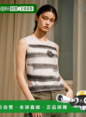 【99新未使用】香港直邮Weekend Max Mara 格纹短袖花朵T恤 59410