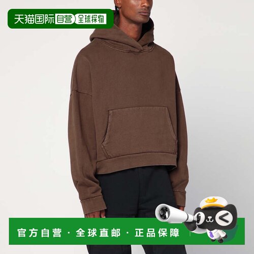 1h可退 香港直邮Entire Studios 男士 棕色棉质卫衣 ES2125COBT