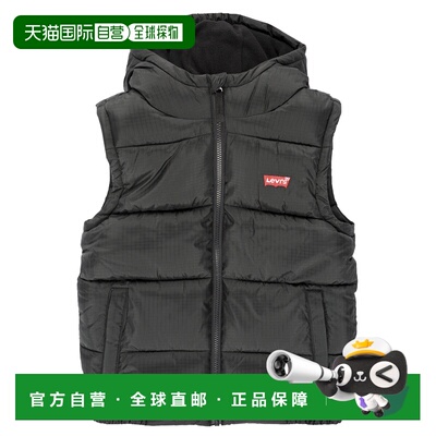 欧洲直邮Levi's李维斯童装羽绒服/棉服BATWING DIRECT EMB PUFFER