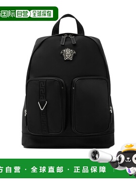 香港直邮Versace 拉链双肩包 10200021A14493范思哲