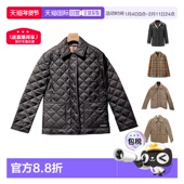 自营BURBERRY博柏利舒适日常单排扣翻领棉服外套新年礼物