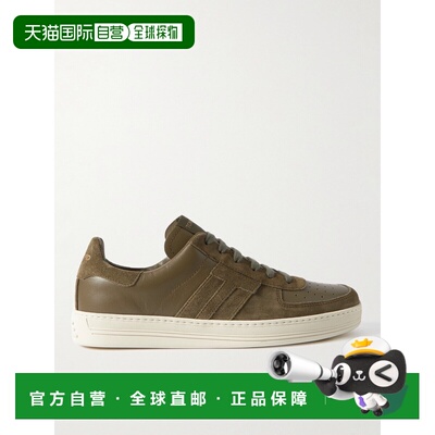 1h可退 香港直邮Tom Ford 汤姆 福特 男士 系带低帮板鞋 J1232LCL