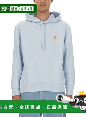1h可退 香港直邮MAISON KITSUNE 男士 带Logo拼缀卫衣 LM00706KM0