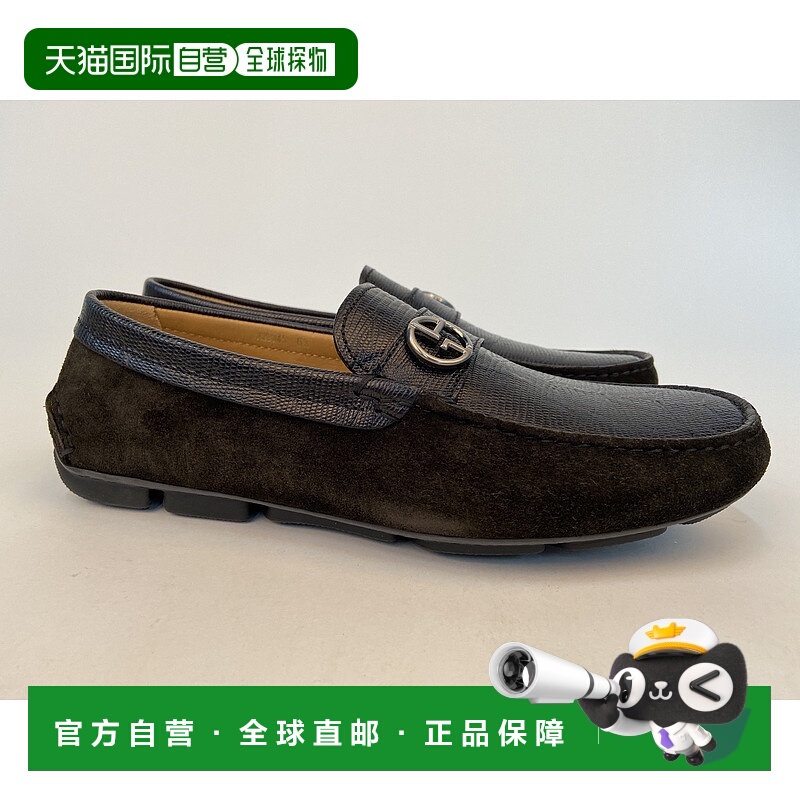 香港直邮Giorgio Armani 徽标休闲商务鞋 X2B045XE139
