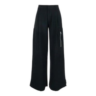 1h可退 欧洲直邮Ami Paris 女士休闲裤FTR301AC0009001阔腿裤