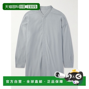 欧文斯 瑞克 男士 宽松款 RU0 香港直邮rick 棉质法兰绒衬衫 owens