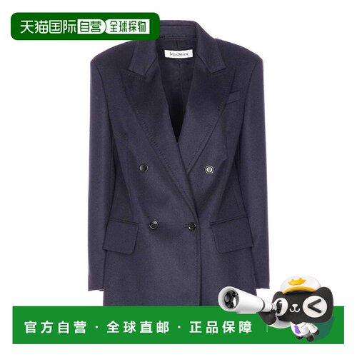 香港直邮MAX MARA 女士外套 2521046012600005BLUE AW2025