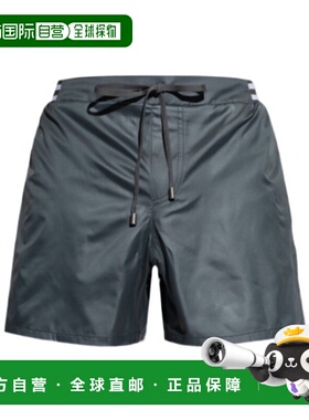 香港直邮Balmain 抽绳泳裤 BWB641600