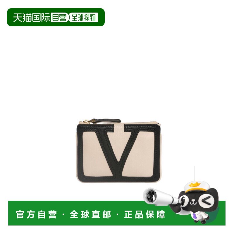 香港直邮valentino 华伦天奴 女士 人造皮革零钱包 7W2P0AK1PTJ