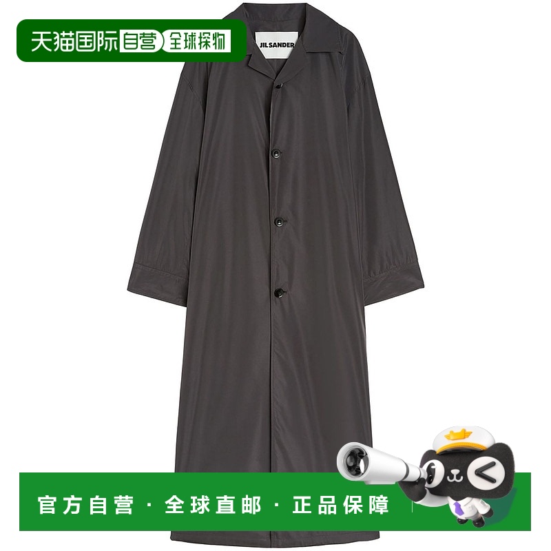 香港直邮Jil Sander 吉尔 桑达 男士 单排扣风衣 J21SW0051J70005