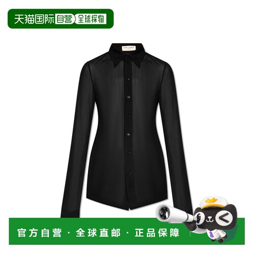 香港直邮SAINT LAURENT 女士衬衫 773498Y5I35100【付后1h可退】