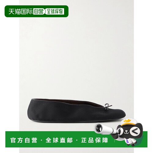 1h可退 The Row 女士 Fay 羊毛芭蕾舞鞋 F1860W11B一脚蹬