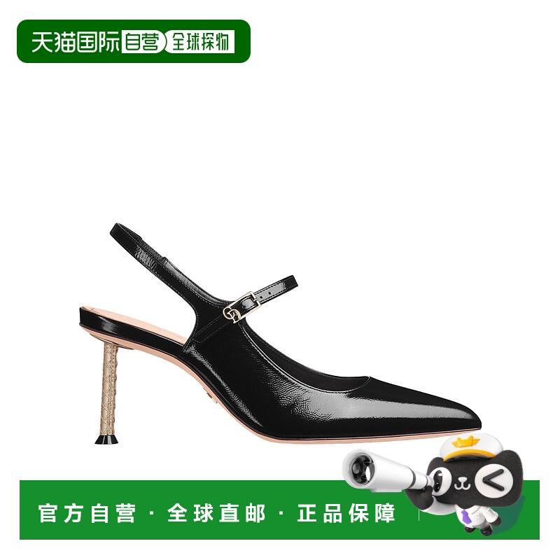 香港直邮Dior Dior Icon 露跟高跟凉鞋皮鞋 KCV499GPC