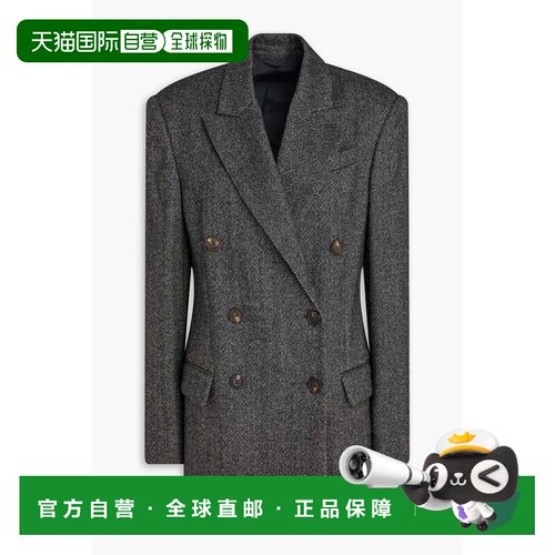 香港直邮Brunello Cucinelli 布内罗 古奇拉利 女士 人字纹羊毛混