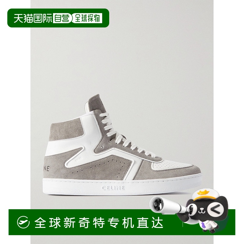 1h可退 香港直邮Celine 思琳 男士 CT-01 高帮运动鞋 342813721C