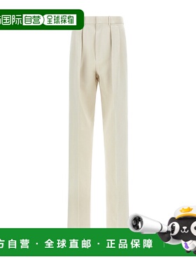 1h可退 香港直邮Tom Ford 褶裥直筒裤 PLMD01CSS25PCO裤子男装
