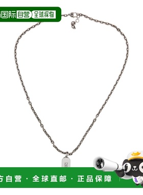 香港直邮mcqueen 亚历山大 麦昆 男士 项链 metal金属色 舒适时尚