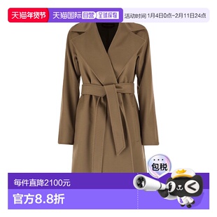 欧洲直邮maxmara 女士 外套时尚西装羊毛休闲中长款