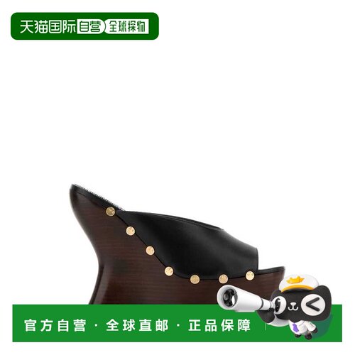 magda butrym 女士 黑色纳巴革坡跟鞋 501426BLACK