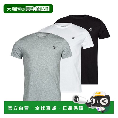 欧洲直邮Timberland 添柏岚 男士 SS BASIC JERSEY X3 短袖T恤 多
