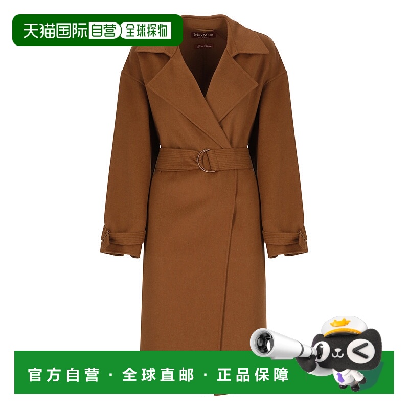香港直邮Max Mara 长袖大衣 6016014106羊绒