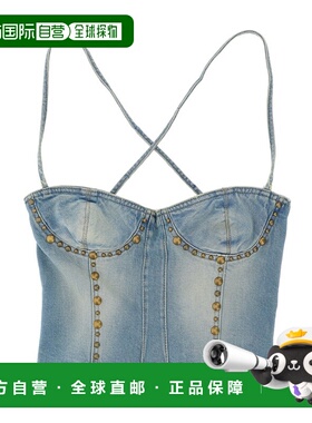 香港直邮Blumarine 徽标吊带 4J023A胸衣性感背心