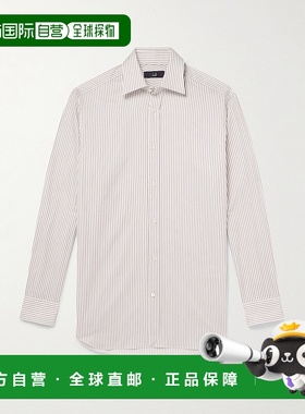 Dunhill 登喜路 男士 条纹棉质衬衫 DU25FF190YZ260