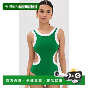 香港直邮Staud 舒适时尚 女士 连身连体泳衣 Dolce 1h可退