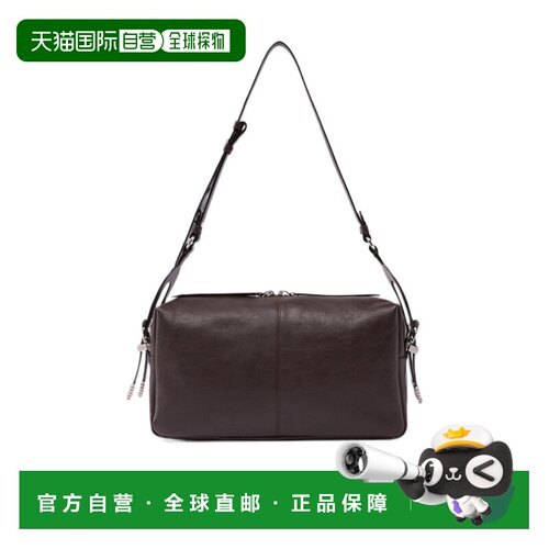 香港直邮PINKO 女士斜挎包 106676A2JGM12A AW2026 深棕色 Keeper