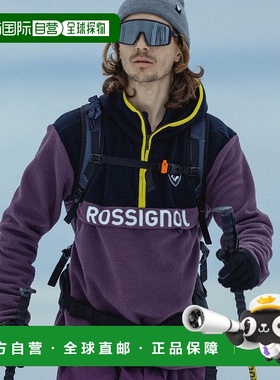 自营欧洲直邮ROSSIGNOL Alltrack男式抓绒衣上衣羊毛
