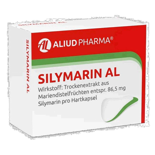 欧洲直邮德国药房ALIUD水飞蓟护肝保肝慢性肝炎肝硬化胶囊30粒