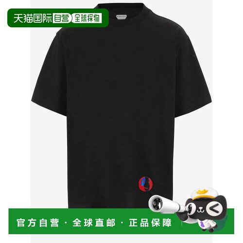 1h可退 香港直邮BOTTEGA VENETA 男士T恤 864789V6F401010 SS2026