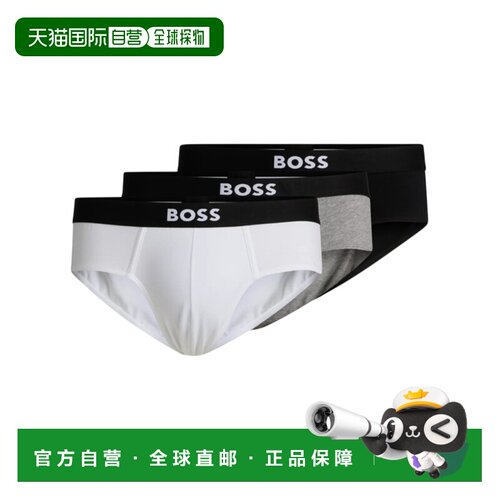 1h可退 香港直邮BOSS HUGO BOSS 男士内裤 50546561999 CO 白色