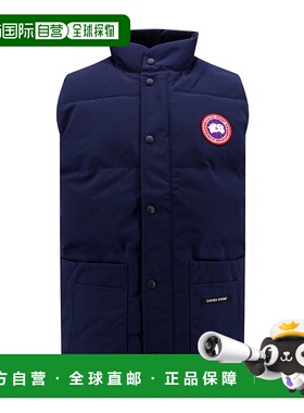 【99新未使用】香港直邮Canada Goose 按扣无袖羽绒马甲 4154M