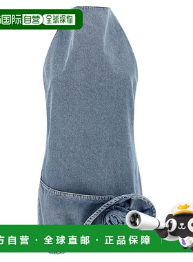 1h可退 香港直邮magda butrym 女士 'Denim 10 Dress' 连衣裙 146