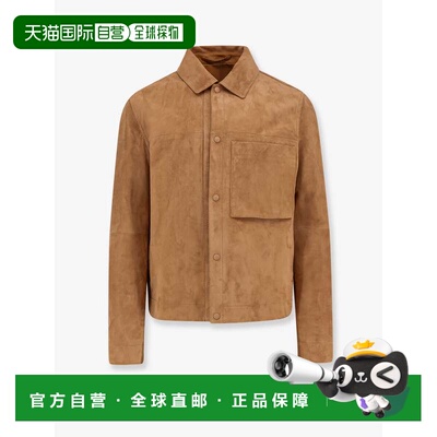 1h可退 香港直邮DIOR 迪奥 男士 engravings 绒面革夹克 493L421B