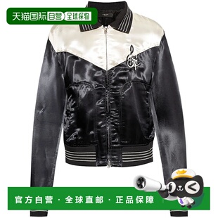 香港直邮AMIRI 男士 长袖夹克 AMOUBN1074 black黑色 舒适时尚